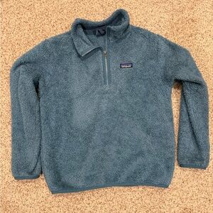 Women's Patagonia Teal Los Gatos Quarter Zip-Up Pullover Sz Small